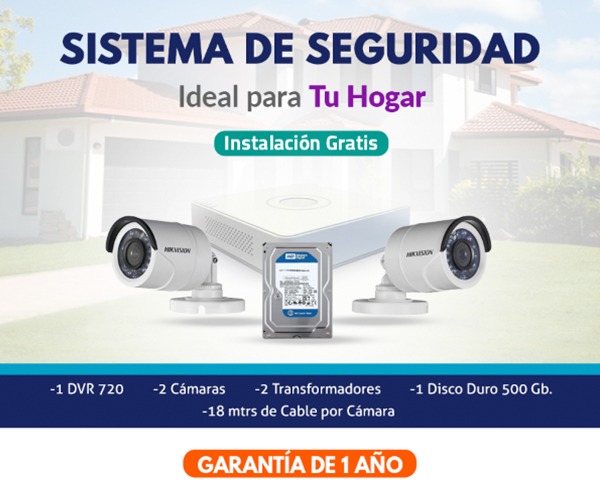 Promocion 2 Camaras Hikvision 720 Full Hd