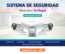 [Promocionkit2720] Promocion 2 Camaras Hikvision 720 Full Hd